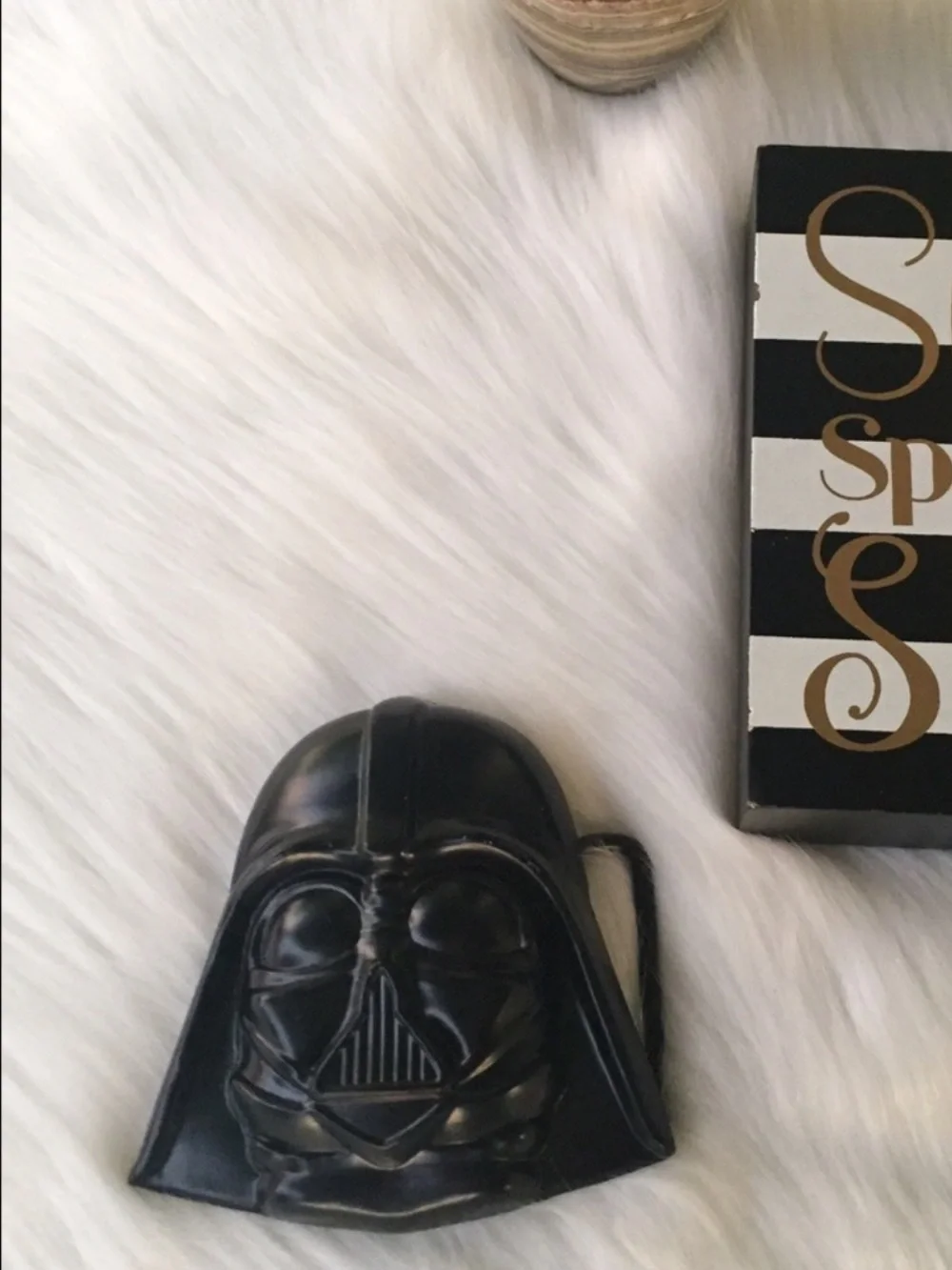 NWT Star Wars Black Darth Vader Helmet Belt Buckle